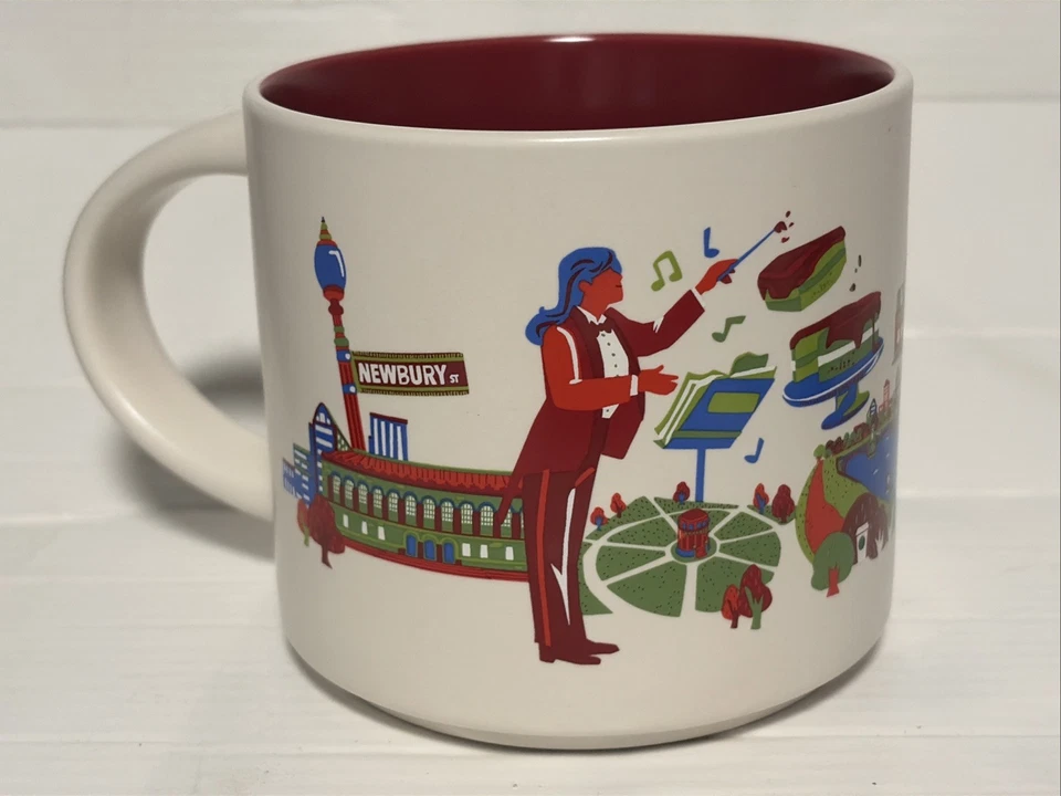 NUEVA TAZA DE CAFÉ 2024 Starbucks Boston 14 onzas serie Discovery ¡NUEVA EN CAJA ENVÍO RÁPIDO! Foto 4 de 4