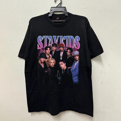 KPOP Stray Kids T-Shirt Unisex Graphic Tee S 5XL