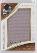 2015 Panini Immaculate Immaculate Jumbo 5/49 Daniel Carbonell #12 0b0