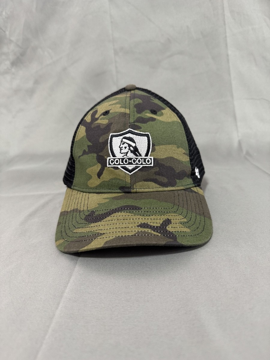 '47 Brand Colo-Colo Soccer Camo Trucker Hat Snapback Mesh Cap OSFA