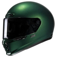 HJC V10 Solid Full Face Helmet XLG Deep Green