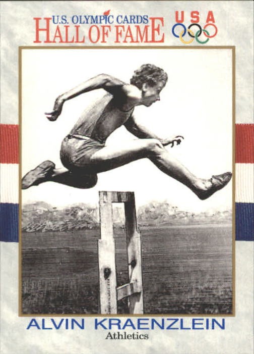1991 Impel U.S. Olympic Hall of Fame #28 Alvin Kraenzlein - NM-MT