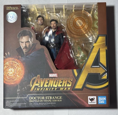 SH Figuarts Bandai DOCTOR EXTRAÑA BATALLA EN TITAN Edición Avengers Infinity War