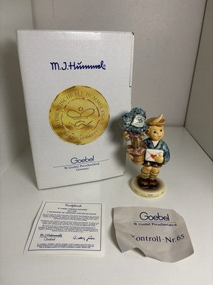 Vintage Special Edition Goebel Hummel ''Good News'' #539 TMK 7 - 4.5''