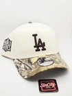 New Era Los Angeles Dodgers 2-Tone Realtree Camo 9Forty A-Frame Snapback Hat Cap