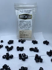 Heyco Power Components 2867-P OCB 437 Black 0217843 Lot Of 96