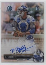 2017 Bowman Draft Chrome Pick Refractor 82/499 MJ Melendez #CDA-MJM Auto 2a9