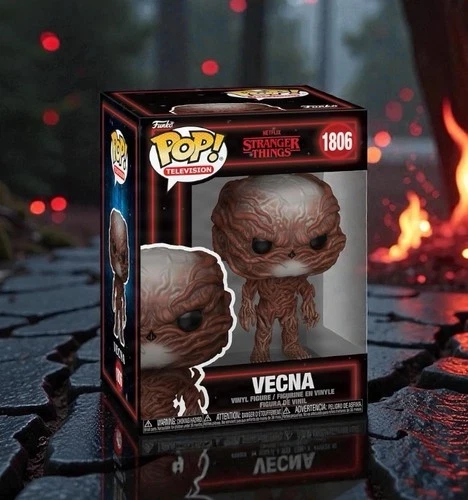 Funko Pop! Stranger Things Vecna 2.0, Vinyl Figure #1806, 3.8'' in Boxed