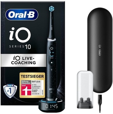 Oral-B iO Series 10 Cosmic Black Elektrische Zahnbürste iO Sense Ladestation
