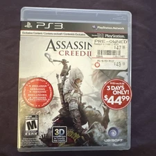 PS3 Assassin's Creed III video game - Sony PlayStation 3, 2012