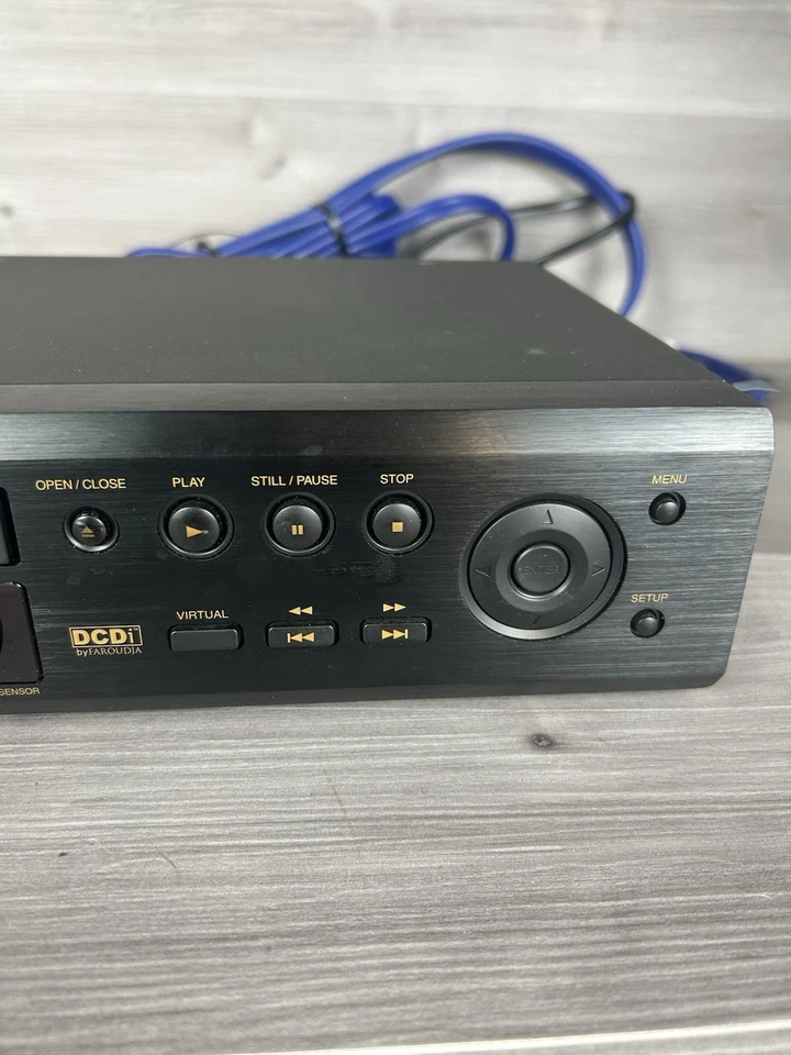 Disco único DVD/CD de gama alta DENON DVD-900 DCi sin control remoto probado y funcionando Foto 4 de 4