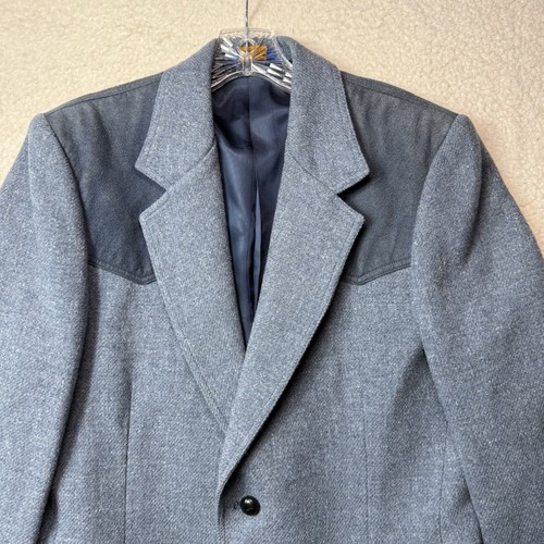Veste De Costume Pendleton Bleue En Laine 100% - Taille 4, Neuve Avec étiquettes