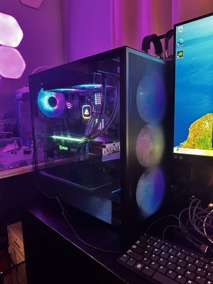 Custom PC AM4 Ryzen 9 DDR4 32GB RAM 1TB M.2 NVMe - Awesome Build For Gaming