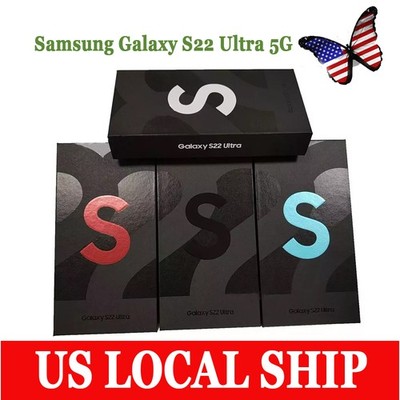 NEW Samsung Galaxy S22 Ultra S908U 5G 512GB Factory Unlocked Smartphone Android