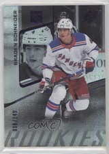 2022-23 SPx Rookies Colored Holofoil 16/149 Braden Schneider #110 12cy