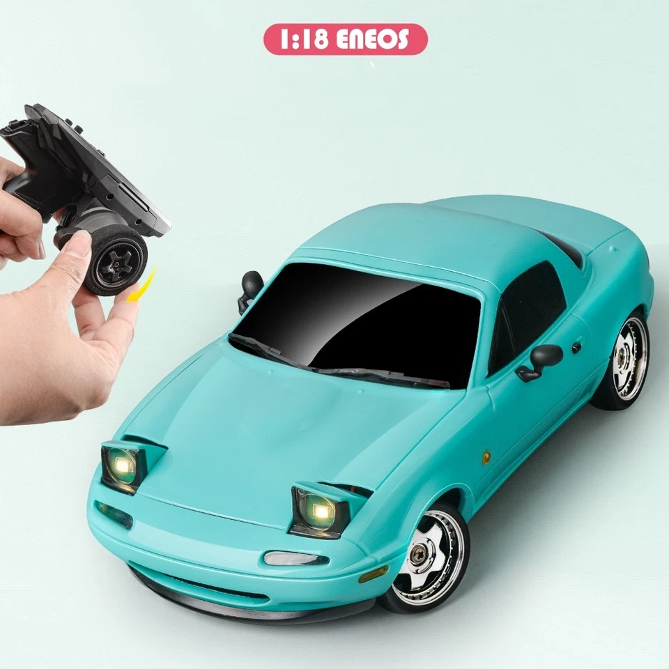 1/18 Model 2.4G 2WD ESP Gyroscope Full Scale Controlled Model RC Drift Car - Image 4 of 4