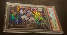 2022 Topps Stadium Club Chrome Bobby Witt Jr. #2 X-Fractor PSA 10 & Keychain!!