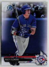 Kacy Clemens - 2017 Bowman Draft Chrome Refractor #BDC-101 Toronto Blue Jays