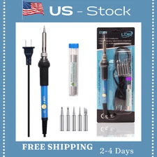 Soldador De Estaño Estano Soldadora Professional Kit Soldadura Cautin 110v 60w