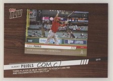 2020 Topps Topps Now 2019 Review Albert Pujols #TNR-3 ql2