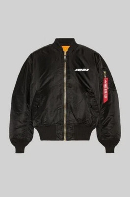 ATEEZ Official Break The Wall Tour Black A2 Bomber Jacket K-Pop Merch
