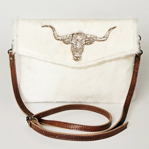 AD American Darling Envelope Hair-On Echtleder Western Damen Tasche Handtasche - Bild 2 von 6