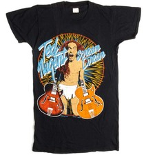 VINTAGE TED NUGENT WANGO TANGO TOUR TEE SHIRT 1980 SIZE XS MADE IN USA