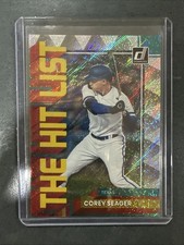 2022 Panini Donruss - The Hit List Corey Seager #THL-12 Silver