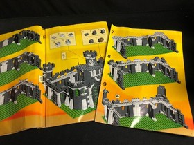 Lego 6085 Castle Black Knights Black Monarch's Castle Knights Knights Castle 1988