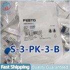 S-3-PK-3-B Festo- VRPA-CM-Q4-E 8086003 One Brand Pressure Reducing Valve Fas New