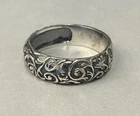 VTG Native Designer Carolyn Pollack Relios Sterling Silver Ring - Size 10 .925