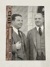 2021 Historic Autographs 1945 The End of WWII #98 - OSS Disbands