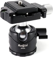 Tripod Ball Head Mount for Rifle Shooting Sticks Stands Gun Rest, Arca Swiss Pla