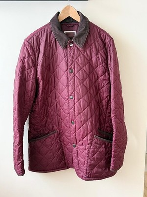 Barbour x Pantone Quilted Jacket | Burgundy  | Size L | Excellent condition