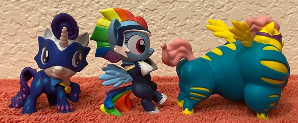 My Little Pony POWER PONIES FUNKO Mystery Mini Lot: Zapp, Saddle Rager, Radiance - Image 4 of 4