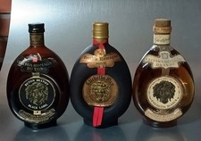 Brandy Vecchia Romagna etichetta oro + Black Label + etichetta Bianca Gio. Buton