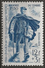 N° 863*  JOURNEE DU TIMBRE 1950