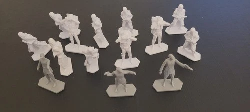 Star Wars set of 14 Snow Troopers and Storm troopers with Imp Officers