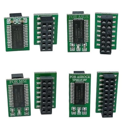 Tpm Module 12 14 18 20 Pin LPC For ASUS MSI GIGABYTE ASRock Encryption Security 