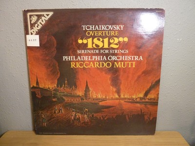 Tchaikovsky Overture ''1812'' Serenade for Strings, Philadelphia Orchestra 12'' 