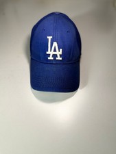 New Era Los Angeles Dodgers LA Blue Adjustable Hat Youth One Size Fits All MLB