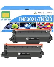 TN830XL Toner Cartridge 2 Black for Brother HL-L2460DW MFC-L2820DW - 3,000 Pages