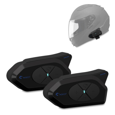 2x Intercom Motorrad Bluetooth Kommunikationssystem GoCom4 IP65