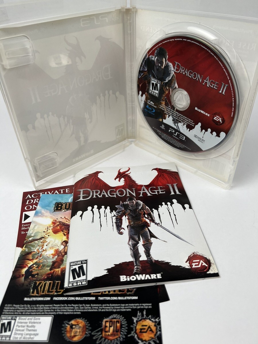 Dragon Age II 2 Playstation 3 PS3 EA Sports Complete W