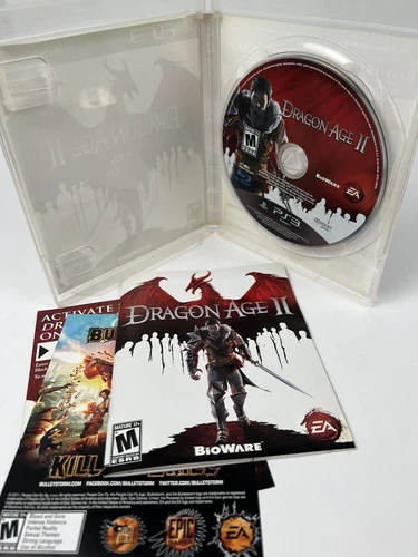 Dragon Age II 2 Playstation 3 PS3 EA Sports Complete W/ Manual CIB Video Game