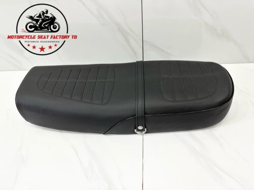 Honda CB750K CB750 1977-1978 CB750K K7-K8 Classic Style Seat Black Metal Pan New - Picture 9 of 15