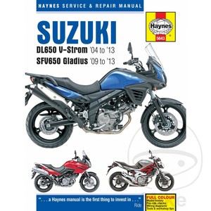 Suzuki DL 650 V-Strom 2005 Haynes Service Repair Manual 5643 | eBay