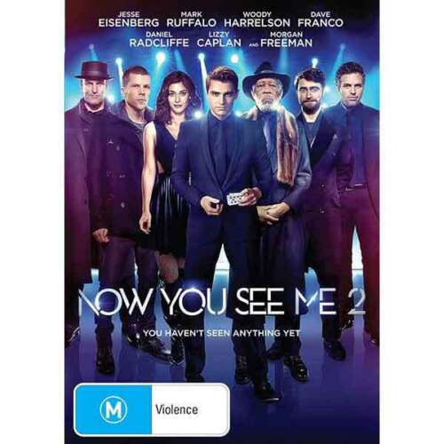 Now You See Me 2 DVD NEW (Region 4 Australia) - Picture 1 of 1