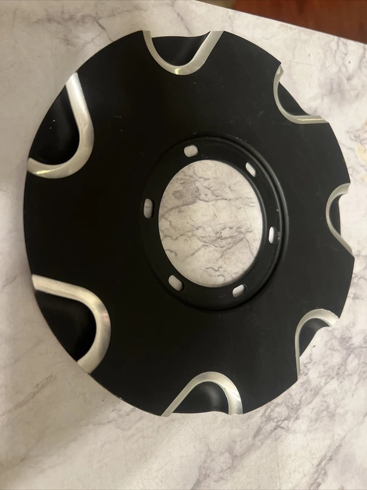 Dub Wheels Matte Black Custom Wheel Center Cap # S179L181B (1 CAP) - Image 3 of 4