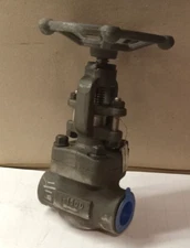 NEW WARREN GLOBE VALVE 1" SOCKET WELD 3705 PSI CLASS 1500 LB 1552-5-S